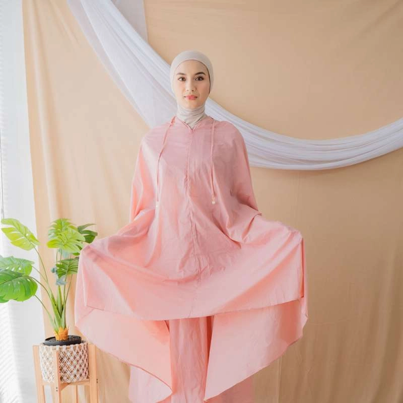 Product image ALF BY ALIF MUKENA MINI PARASUT PREMIUM KOREA TRAVEL - BRIDAL ROSE ( MKN-057 ) all variant all variant